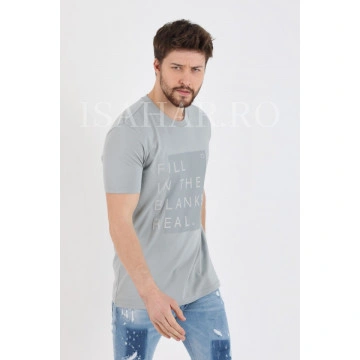 Tricou barbati BREEZY, din bumbac premium, cambrat, ISAHAR - Img 6
