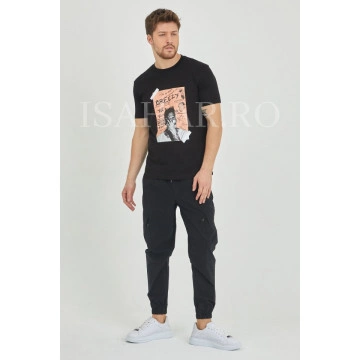 Tricou barbati model BREEZY, casual, din bumbac premium, model super cool, Isahar - Img 7