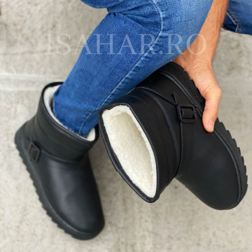Ghete barbati, imblanite, model premium SKI, calduroase, usoare si elegante, ISAHAR - Img 1