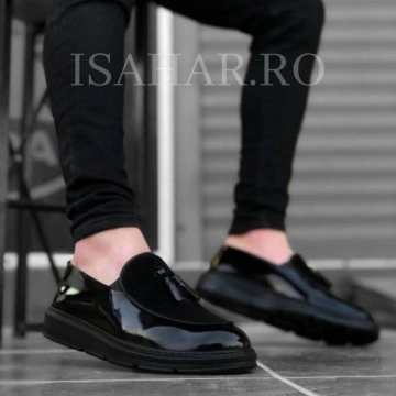 Mocasini barbati, pentru o tinuta casual dar si eleganta, model premium, ISAHAR