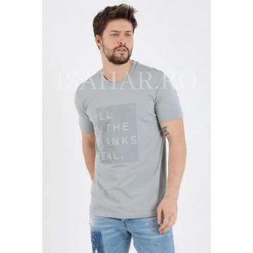 Tricou barbati BREEZY, din bumbac premium, cambrat, ISAHAR - Img 7