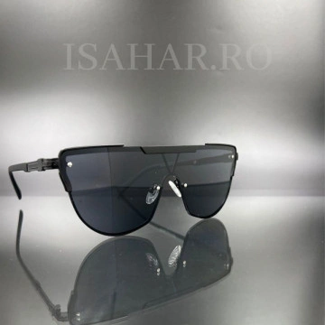 Ochelari de soare barbati, lentila semirotunda, protecti UV, ISAHAR - Img 3