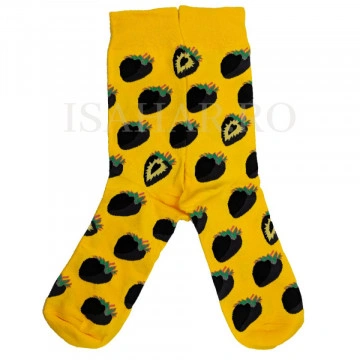 Sosete din bumbac premium, model banana, calitate superioara,casual, ISAHAR - Img 3