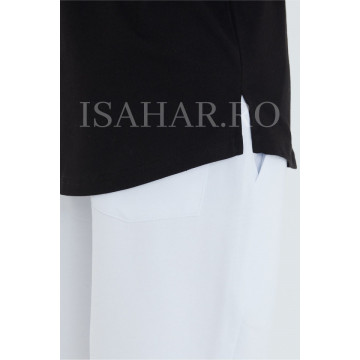 Tricou barbati , negru, material premium, model BREEZY, ISAHAR - Img 6