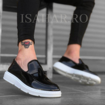 Mocasini barbati model casual, super confortabili, talpa usoara si cusuta, Isahar