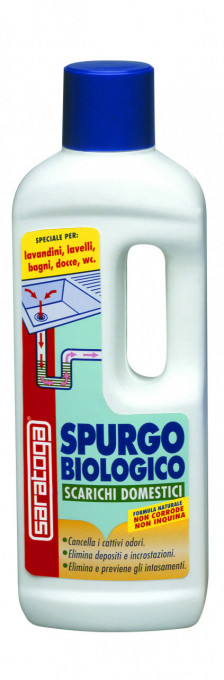 Bioactivator biologic Spurgo biologic lichid pentru curatat tevi - 750 ml