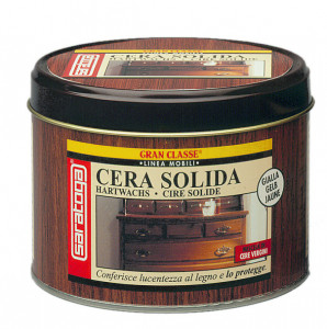Ceara solida restaurare lemn "GRAN CLASSE" culoare GALBENA - 500ml