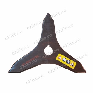 Disc (cutit) motocoasa pt.iarba, 255 mm, 3 cutite