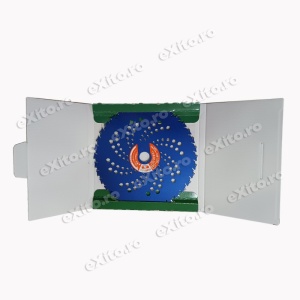 Disc (cutit) motocoasa Sanyo Metal VIDIA 255mm 36dinti - Img 3