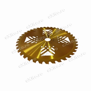 Disc (cutit) motocoasa VIDIA ITAL, arbusti 255mm 40dinti - Img 2