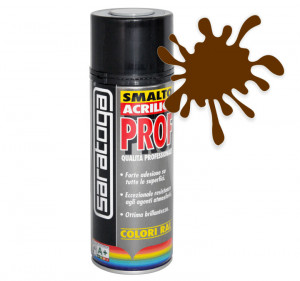 Vopsea spray profesionala email lucios acrilic maro ciocolata RAL 8017 400ml | Exito.ro