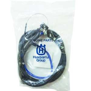 Cablu acceleratie complet pentru motocositoare Husqvarna 125R, 128R, BC2128 - Original Husqvarna - Img 5