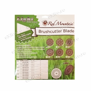 Disc (cutit) motocoasa HARD VIDIA, arbusti 230mm 36 dinti - Img 4