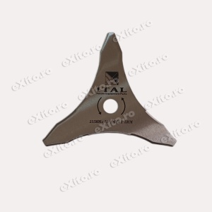 Disc (cutit) motocoasa ITAL pt.iarba, 255mm, 3 cutite