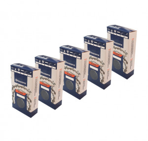 Pachet 5 lanturi drujba Husqvarna X-CUT 14"(35cm), 26 dinti, pas 3/8, canal 1.3mm S93G