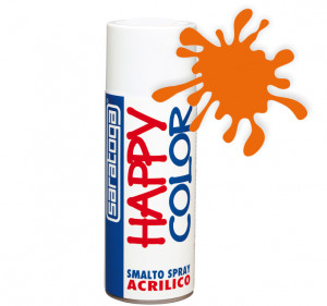 Vopsea acrilica spray culoare portocaliu pastel 400ml | Exito.ro