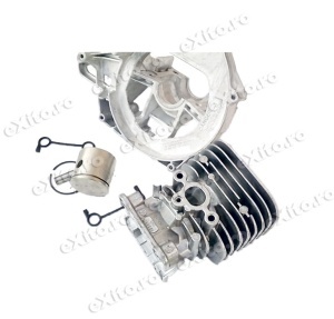 Cilindru original + carter motocoasa Husqarna 125R - Img 2