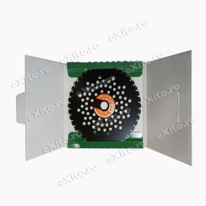 Disc (cutit) motocoasa Sanyo Metal VIDIA 255mm 40dinti - Img 2