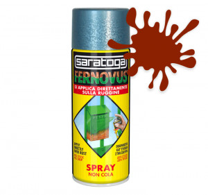 Spray vopsea gel, direct pe rugina, lucioasa - culoare culoare rosu positano