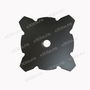 Disc (cutit) motocoasa Husqvarna Grass pt.iarba, 255mm, 4 cutite - Img 3