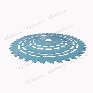 Disc (cutit) motocoasa BOWL VIDIA, arbusti 255mm 40dinti - Img 2
