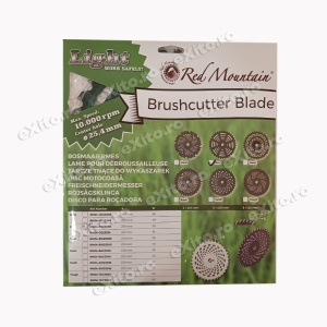 Disc (cutit) motocoasa ECO VIDIA, arbusti 230mm 30dinti - Img 6