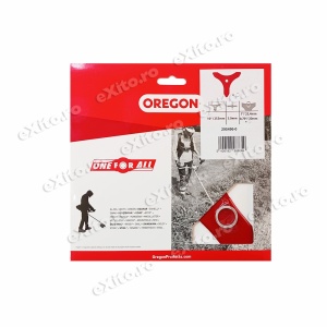 Disc (cutit) motocoasa Oregon pt.iarba, 255mm, 3 cutite - Img 5