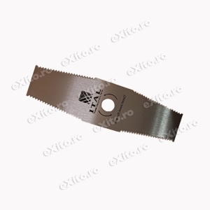 Disc (cutit) zimtat motocoasa ITAL pt.iarba, 300mm cu 2 aripi