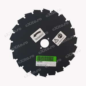 Disc motocoasa pentru taierea arbustilor 200mm 22dinti -Red Mountain