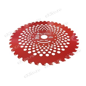 Disc (cutit) motocoasa BASIC VIDIA, arbusti 255mm 40dinti - Img 2