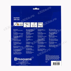 Disc (cutit) motocoasa Husqvarna Scarlett, arbusti 200mm 22dinti - Img 3