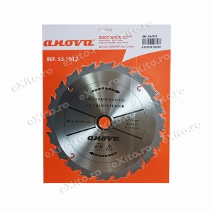 Disc (cutit) motocoasa VIDIA, arbusti 255mm 20 dinti profil curb anti-recul - Img 5