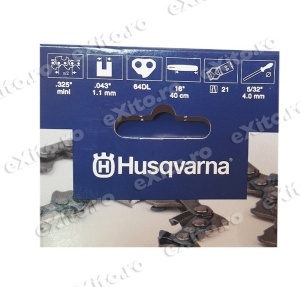 Lant drujba Husqvarna X-CUT 16"(40cm), 32 dinti, pas .325", canal 1.1mm SP21G - Img 5