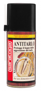 Spray tratament pentru eliminarea cariilor de lemn din mobila si obiecte din lemn, cu protectie indelungata, Saratoga, 150ML