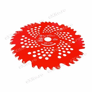 Disc (cutit) motocoasa HARD VIDIA, arbusti 255mm 40dinti - Img 3