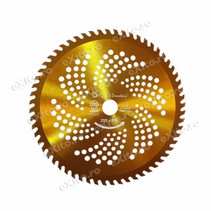 Disc (cutit) motocoasa TOUGH VIDIA, arbusti 255mm 60dinti