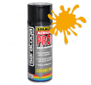 Vopsea spray profesionala email lucios acrilic galben narcisa RAL 1007 400ml | Exito.ro