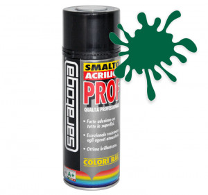 Vopsea spray profesionala email lucios acrilic verde muschi RAL 6005 400ml | Exito.ro