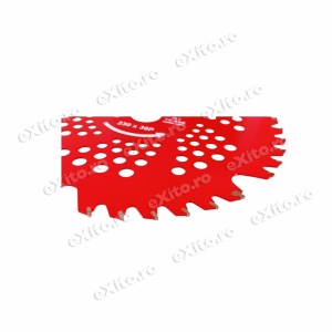 Disc (cutit) motocoasa HARD VIDIA, arbusti 230mm 36 dinti - Img 6