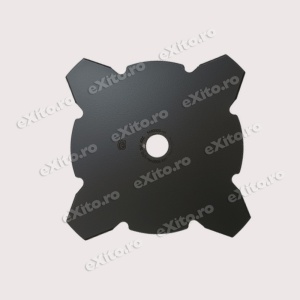 Disc (cutit) motocoasa Husqvarna Grass pt.iarba, 255mm, 4 cutite
