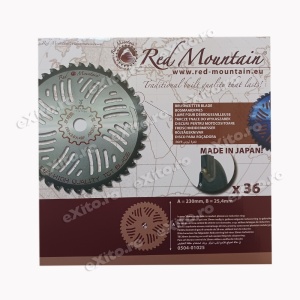 Disc VIDIA motocoasa pentru arbusti 230mm 36dinti - Img 3