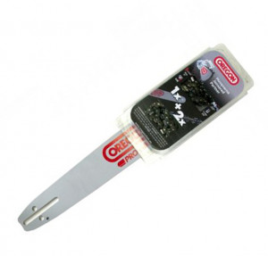 Pachet Oregon sina 15" (38cm) pas .325 canal 1.3mm + 2 lanturi 32dinti pas .325 canal 1.3
