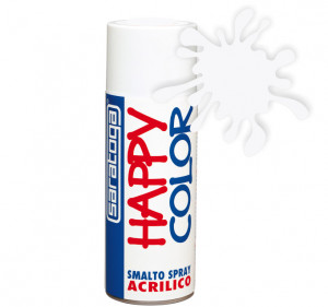 Vopsea acrilica spray culoare alb lucios 400ml | Exito.ro