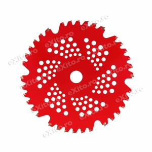 Disc (cutit) motocoasa HARD VIDIA, arbusti 230mm 36 dinti - Img 3