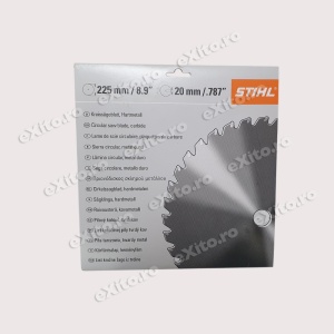 Disc motocoasa Stihl, arbusti 225mm 36dinti, metal dur - Img 5