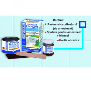 Email pentru renovare cazi din fonta, ceramica si chiuvete, faianta 375 ml - Img 2