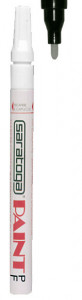 Marker vopsea cu varf SUBTIRE culoarea alb | Exito.ro