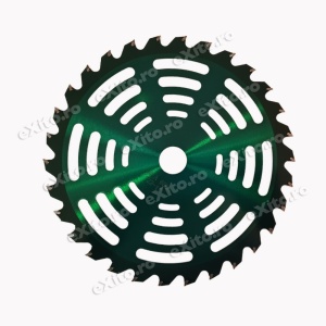 Disc (cutit) motocoasa ECO VIDIA, arbusti 230mm 30dinti - Img 2