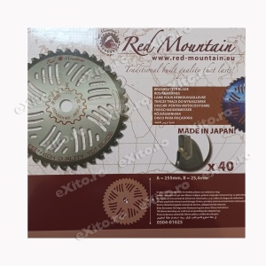 Disc ( cutit ) VIDIA motocoasa pentru arbusti 255mm 40dinti - Img 4