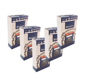 Pachet 5 lanturi drujba Husqvarna X-CUT 18"(45 cm), 34 dinti, pas 3/8, canal 1.5mm C85